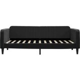  Dnevni krevet crni 90 x 200 cm baršunasti | shoptok.hr
