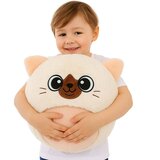  Plišasta žoga za skakanje 50 cm - bela mačka | Shoptok.si