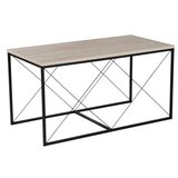 Hanah home defne - black, marble blackmarble coffee table set | ePonuda.com