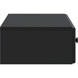 Stolna Stenska stranska miza Črna 87,5 x 34,5 x 17 cm Inženirski les, (5000232468) | Shoptok.si