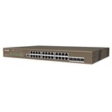 Tenda Stikalo Giga 48cm 24xRJ45 24x PoE 4x SFP | Shoptok.si