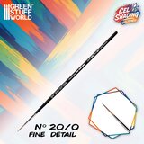 Green Stuff World synthetic cel shading brush 20/0 | Eponuda.com