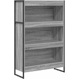 Ormarić za knjige Siva Sonoma 80 x 30 x 121 cm | Eponuda.com