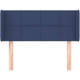  Uzglavlje s ušima plavo 83x16x78/88 cm od tkanine | Eponuda.ba