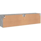 Zidni TV ormarići 2 kom sivi boja betona 80x30x41 cm | shoptok.hr