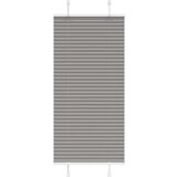 vidaXL Plisirana roleta antracit 55x100 cm širina tkanine 54,4 cm | shoptok.hr