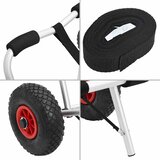 Kolica za kajak sklopiva 45 kg aluminijska | Eponuda.com