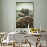  Slika - Autumn in the Wetlands (1 Part) Vertical 80x120 U prirodnom drvenom okviru | shoptok.hr