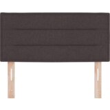  LED uzglavje Linije Oblikovanja Temno Rjava 100 cm Tkanina, (22080227) | Shoptok.si
