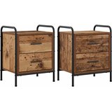  Noćni ormar 2 kom. Staro drvo 40 x 30 x 50 cm Konstruirano drvo | shoptok.hr
