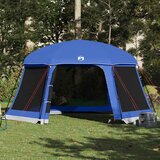  Šator za bazen s uklonjivim letvicama i mrežastim stjenkama Plava 512 x 458 cm | shoptok.hr