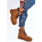 EVENTO Leather Lined Fur-Lined Boots Trapper Camel Felizia | ePonuda.com