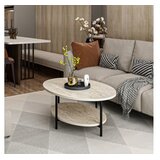 Hanah home stočić za dnevnu sobu elis - travertine travertine coffee table | Eponuda.com