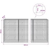  Gabion s žicom debljine 5 mm i mrežom 5x5 cm 900x30x150 cm - 30 cm 150 cm 900 cm | shoptok.hr