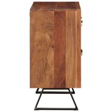 Ormarić s ladicama Med smeđi 70x35x70 cm puno drvo bagrem - boja meda 1 | shoptok.hr