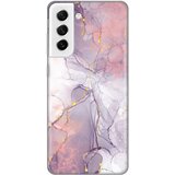  Maska silikonska print za samsung G990 galaxy S21 fe pink marble | ePonuda.com