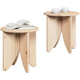  Kava Stol 2 pcs Prirodna | shoptok.hr