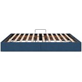 Otomanski krevet s pohranom Plava 160 x 200 cm tkanina | shoptok.hr