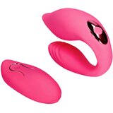 Shots Loveline - punjivi, radio vibrator za par (roza) | shoptok.hr