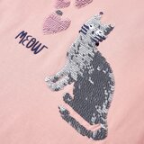  Dječja majica dugih rukava svjetloružičasta 104 | shoptok.hr