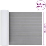  Prostirka za čamce Svijetlo siva i bijela. 240 x 60 cm EVA | shoptok.hr