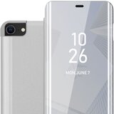 Cadorabo Ohišje, združljiv z Apple v Agate Silver - Clear View Zrcalo Zaščitni pokrov s funkcijo stojala 360 stopinj zaščita, (20570021) Cene