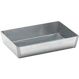 eurokraft basic Jeklena paletna kadica za majhne posode, prestrezna prostornina 20 l, nosilnost 50 kg, pocinkana | Shoptok.si