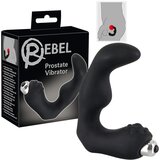 Rebel - zakrivljeni vibrator za prostatu (crni) | shoptok.hr