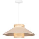  Duolla - Visilica na sajli RIO RATTAN 1xE27/15W/230V prečnik 45 cm bež/ratan | Eponuda.com