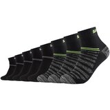 Skechers Športne nogavice 3PPK Unisex Mesh Ventilation Quarter Socks Črna Cene