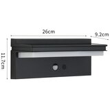  Brilagi -LED solarno zidno svetlo sa senzorom SUN SENSE LED/10W/3,7V 4000 mAh IP44 | Eponuda.com