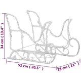  Božični jeleni s sanmi 280x28x55 cm iz akrila, (20618277) | Shoptok.si