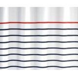  Zavjesa za kupaonicu PVC 180x200 cm modro bijela | shoptok.hr