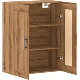 vidaXL Stenska omarica artisan hrast 69,5x34x90 cm inženirski les | Shoptok.si