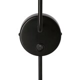 Candellux keto zidna lampa crna 1X40W E14 crna abažur sa prekidačem | ePonuda.com
