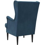  Fotelja Plava Baršun | shoptok.hr