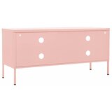 TV ormarić ružičasti 105 x 35 x 50 cm čelični | shoptok.hr