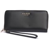 Guess Denarnice BLA LAUREL LARGE ZIP Črna | Shoptok.si