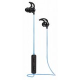 Manhattan Bežične Bluetooth sportske slušalice, LED svjetlo, Crno-plave Cijene