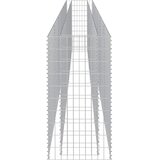  Gabionska sadilica od pocinčanog čelika 540 x 50 x 100 cm | shoptok.hr