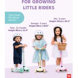 BOLDCUBE Trotinet za decu Teeny 3 točka do 20 kg ljubičasta | Eponuda.com
