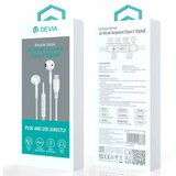 DEVIA Slušalice Kinton Series A3 Type-C Bele | ePonuda.com