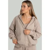 Women‘s Zip Hoodie Taupe