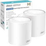Tp-link Deco X60 2-pack AX5400 Cjelodomski Mesh WiFi 6 Sistem - 5400 Mbps, 4 Antene, Qualcomm CPU | Eponuda.ba