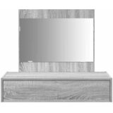  Toaletni stol s ladicama Siva 83 x 40 x 70 cm Konstruirano drvo | Eponuda.com