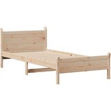 vidaXL Okvir kreveta bez madraca 90 x 200 cm od masivne borovine | shoptok.hr
