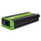Gembird EG-PWC-PS1000-01 12V Cist sinusni inverter DC/AC 1000W + USB port, 2,7KG | ePonuda.com