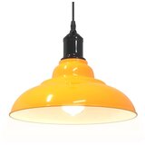 VISILICA podesiva po visini E27 sjajno žuta Ø 31 cm metal | shoptok.hr