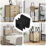  Završne kapice 10909 pcs Crna 15 x 15 x 15 mm PP | shoptok.hr