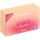 Womanizer Ženski L - set rezervnih usisnih kapica - ljubičaste (3 kom) - velike | shoptok.hr